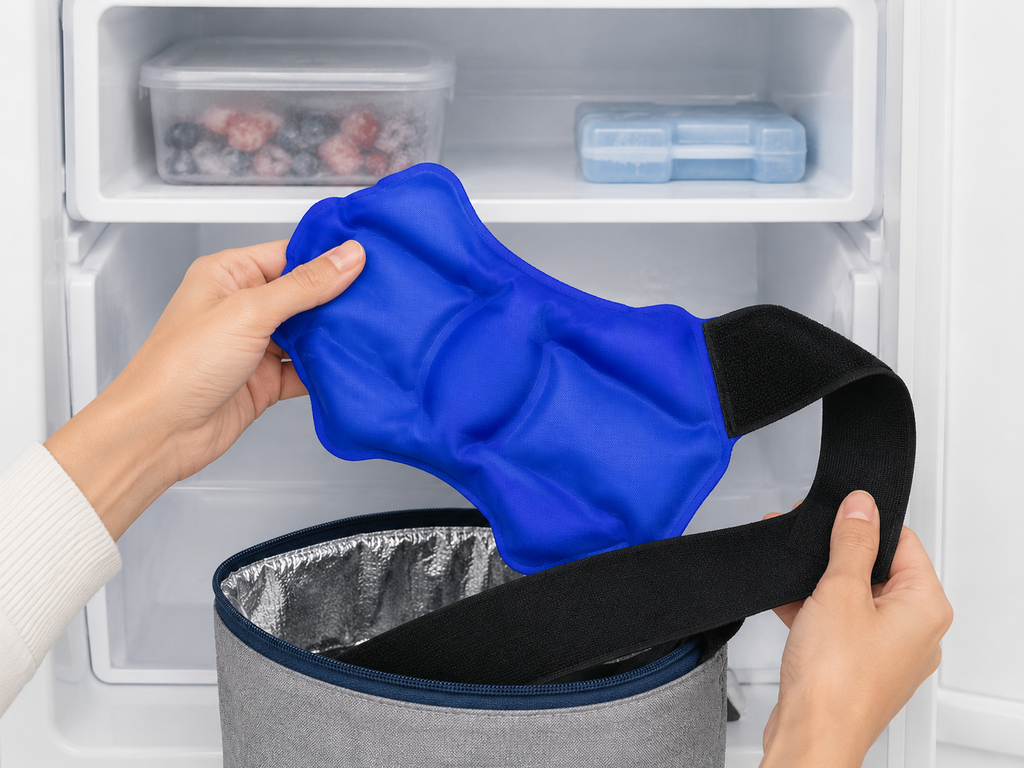 Faixa Reutilizável de Frio e Calor para Pé e Tornozelo